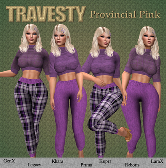 Second Life Marketplace - Travesty Provincial Pink
